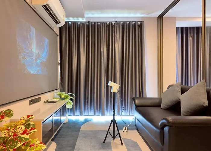 Asoke View Projector 公寓 曼谷